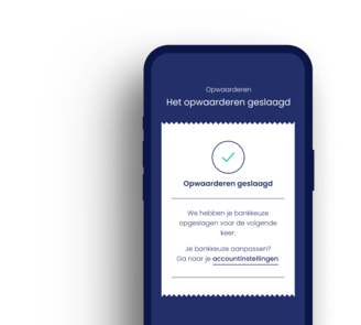 phone mockup with Chirp on screen
